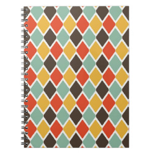 Modern ikat tribal mode patroon notitieboek
