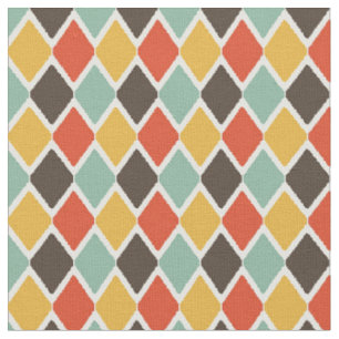 Modern ikat tribal mode patroon stof