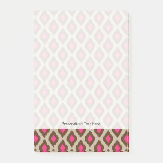 Modern ikatpatroon post-it® notes (Voorkant)
