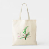 Modern Ikebana Drawing Tote Bag (Achterkant)