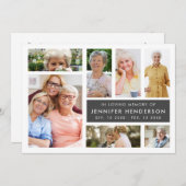 Modern in het liefhebben van geheugen foto collage programma (Voorkant / Achterkant)