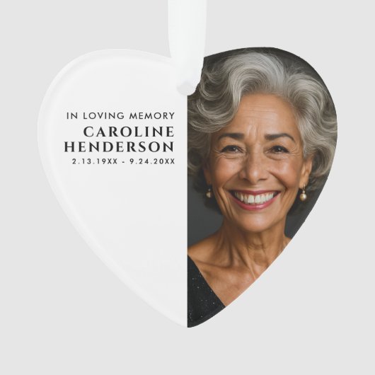 Modern In Love Memory Photo Hommage (devant)