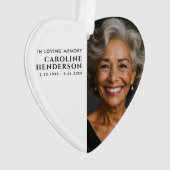 Modern In Love Memory Photo Hommage (devant)