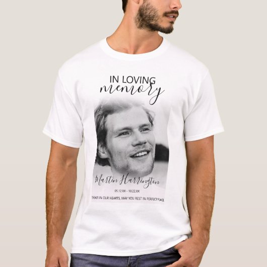 Modern in Loving Memory foto T-shirt (Voorkant)