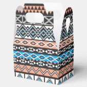 Modern Indiaans Tribal Aztec Patroon Bedankdoosjes (Geopend)