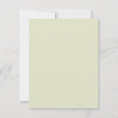 Modern Initiaal Oversized Monogram en Naam Notitiekaartje (Achterkant)