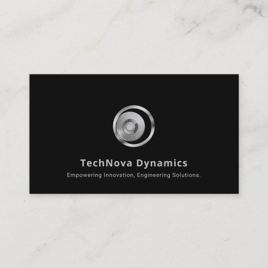 Modern innovatief visitekaartje (Voorkant)