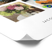 Modern installagram fotocollage poster (Hoek)