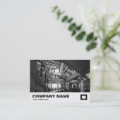 Modern interieur visitekaartje (Staand voorkant)