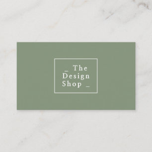Modern Interior Designer Visitekaartje