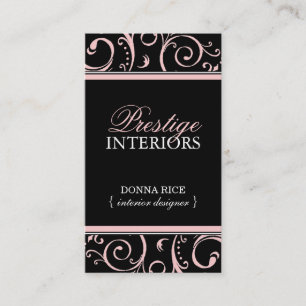 Modern Interior Designer Visitekaartje
