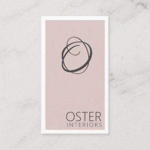 Modern Interior Designer Visitekaartje