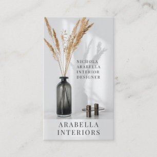 Modern Interior Designer Visitekaartje