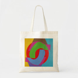 Modern Interlocking Shapes Tiny Tote