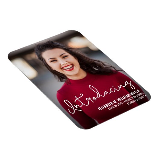 Modern Introduction Nurse RN Afstuderen Magneet (Rechterzijde)