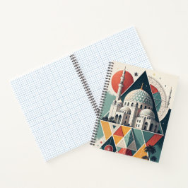 Modern Islamic Geometric Art Architecture Design Notitieboek