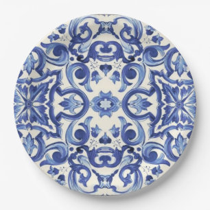 Modern Italiaans Blauw La Dolce vita Papier Bord