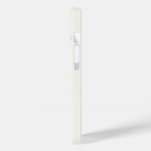 Modern ivory Script-monogram Case-Mate iPhone Case (Achterkant / Links)