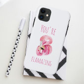 Modern je bent een ontvlammende schoonheidsroze fl Case-Mate iPhone case