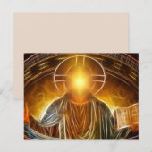 modern jesus-briefkaart briefkaart (Voorkant / Achterkant)