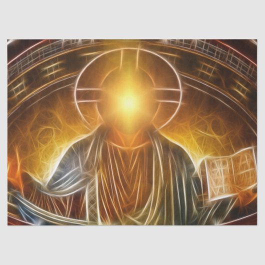 modern jesuspapier tissuepapier (Voorkant)