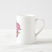 Modern Jewel Peony Tea Pot Porselein Kop (Rechts)
