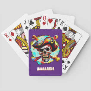 Modern Jolly Roger Pokerkaarten