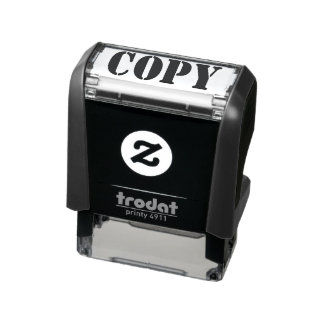 Modern Kantoor "COPY" Bericht Alle Petten Letterty Zelfinktende Stempel