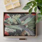 Modern kardinaal papier voor rode amaryllis collag (Geschenk)