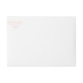 Modern katten Snoep kerstcadeauadres (Voorkant)