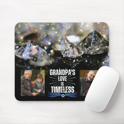 Modern Keepsake Schattigee grootvader Gift Opa Muismat (Met muis)