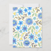 Modern Kerst Foto Feestdagenkaart (Achterkant)