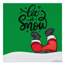 Modern Kerst Poster Perfect Poster