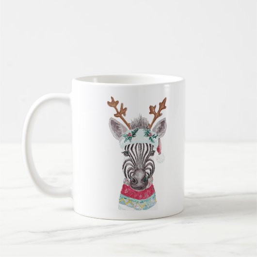 Modern kerstcadeau idee koffiemok (Links)