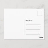 Modern kerstfeest in juli briefkaart (Achterkant)