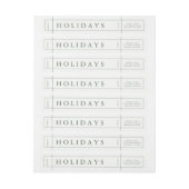  modern kerstlabel - Gre (Vel)