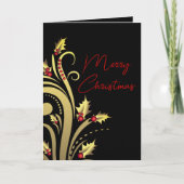 Modern Kerstmis Christelijk  Feestdagen Kaart (Voorkant)