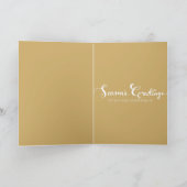 Modern kerstontwerp kaart (Binnen)