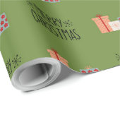 Modern kerstpapier cadeaupapier (Rol Hoek)