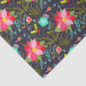 Modern kerstpatroon tissuepapier (Detail)