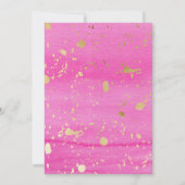 Modern Kind 2e verjaardag Beer Cute Pink Tweede Kaart (Achterkant)