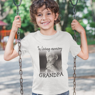 Modern   KINDER   Foto Memorial T-Shirt