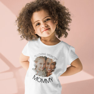 Modern Kinderen Vervaagde foto-herdenkings-T-s Kinder Shirts