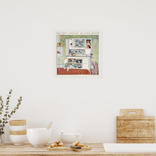 Modern Kitchen 1923 Poster (Keuken)