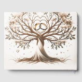 Modern klassiek gastenboek (Achterkant)