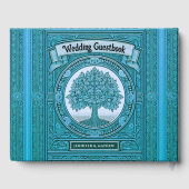 Modern klassiek gastenboek (Achterkant)