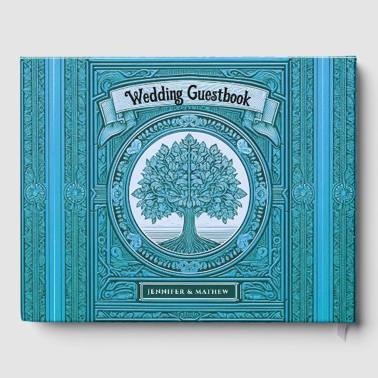 Modern klassiek gastenboek (Achterkant)