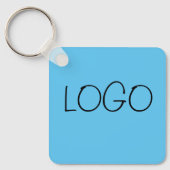 MODERN-kleur: #5EC5F3 | Sky Blue CUTE Sleutelhange Sleutelhanger (Voorkant)