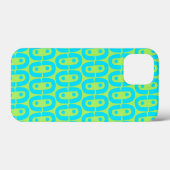 modern kleurig patroon Case-Mate iPhone case (Achterkant (horizontaal))