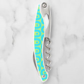 modern kleurig patroon kurkentrekker (Achterkant)